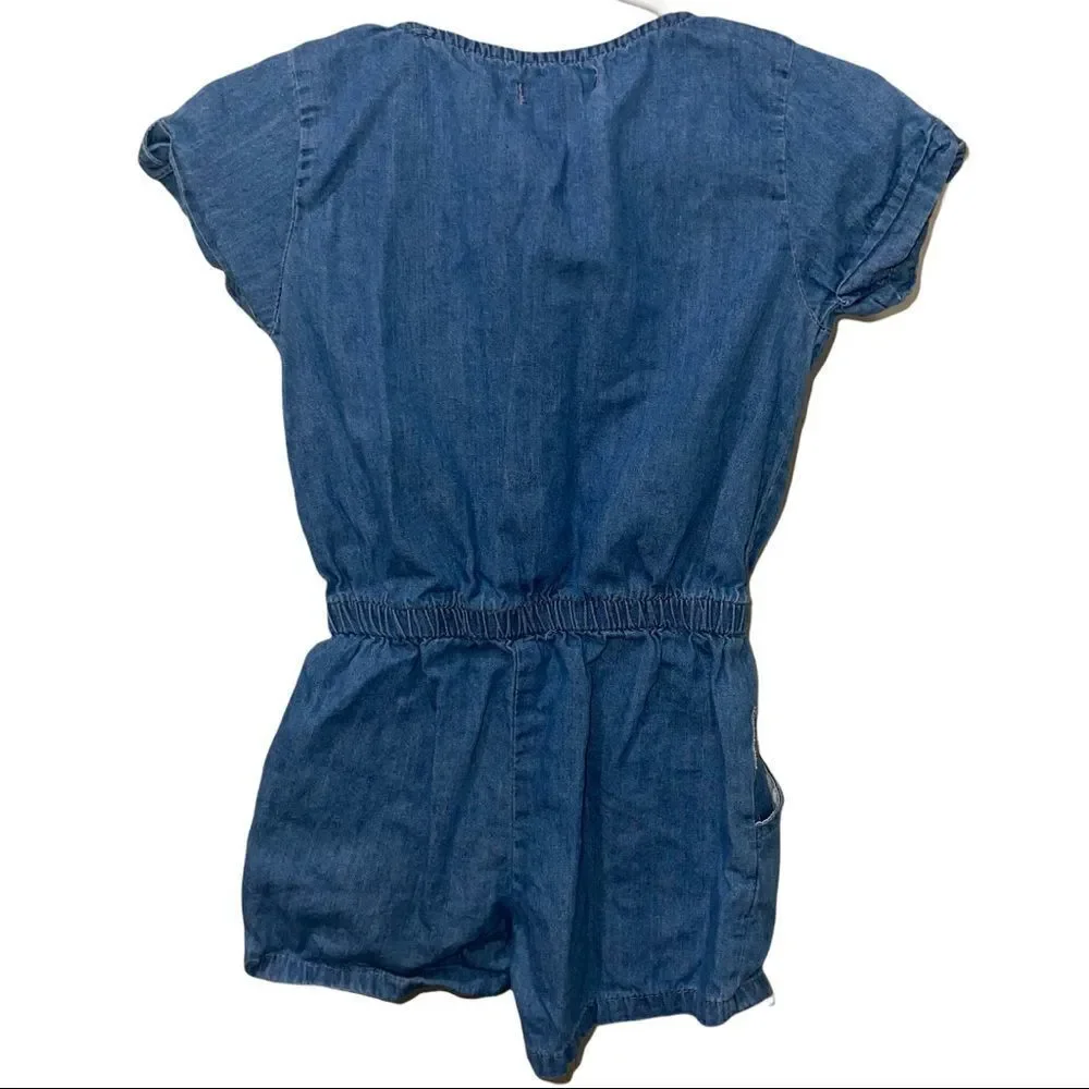 4/$25 - U.S. Polo Assn. Denim Girls Romper‎